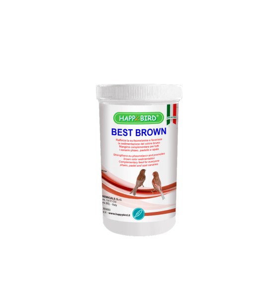 BEST BROWN HAPPY BIRD 500 gr. ( pigmento marron )