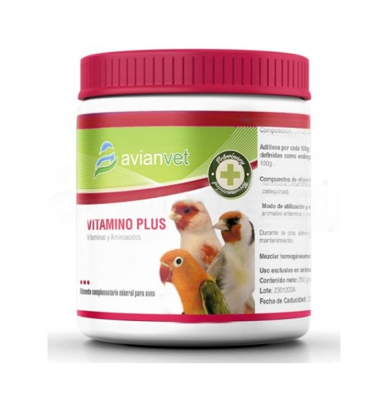 Vitamino Plus Avianvet (Choque Vitamínico en polvo)