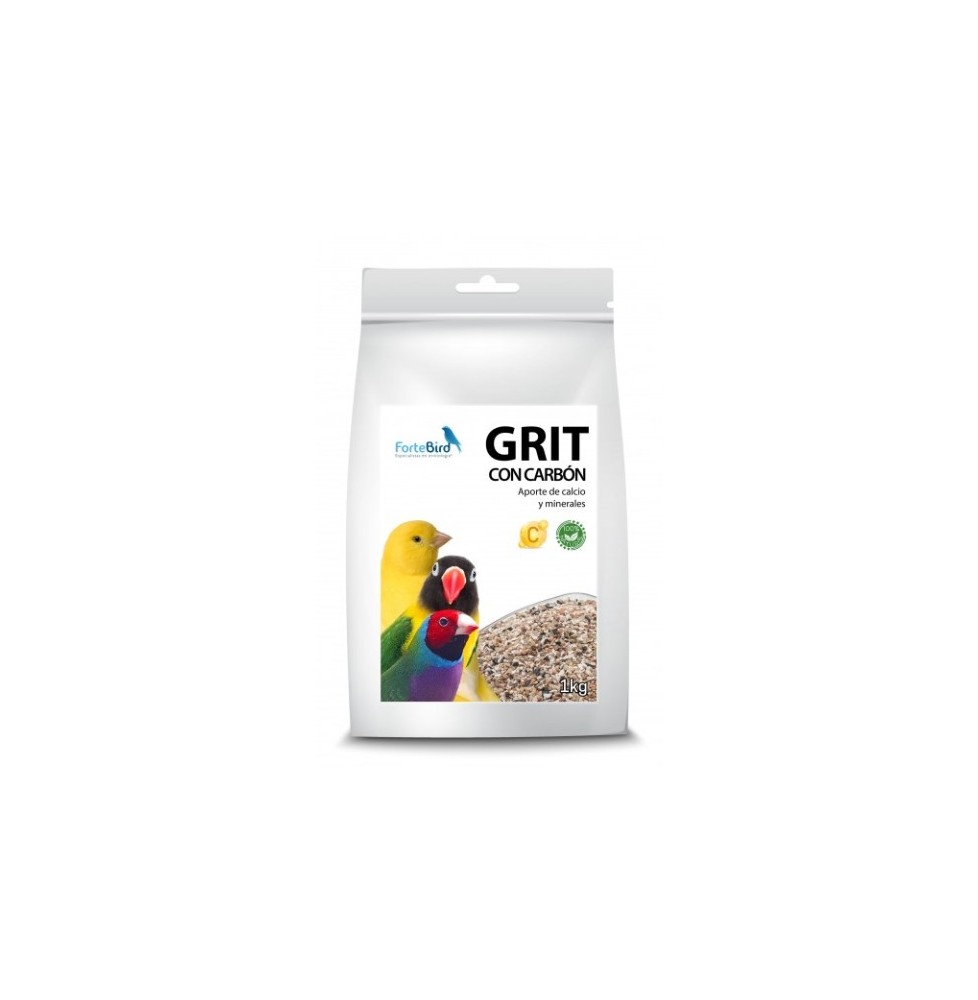 Grit con carbón 1Kg Fortebird