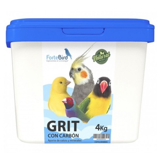 Grit con carbón Fortebird