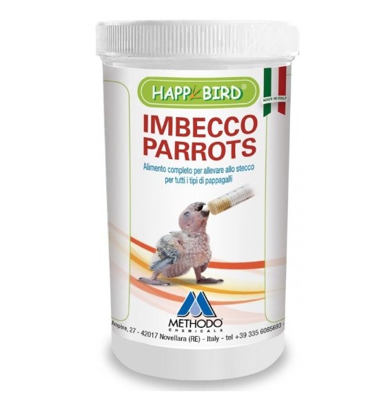 Imbecco Parrots (Papilla de embuche para Psitácidos con polen de abeja)