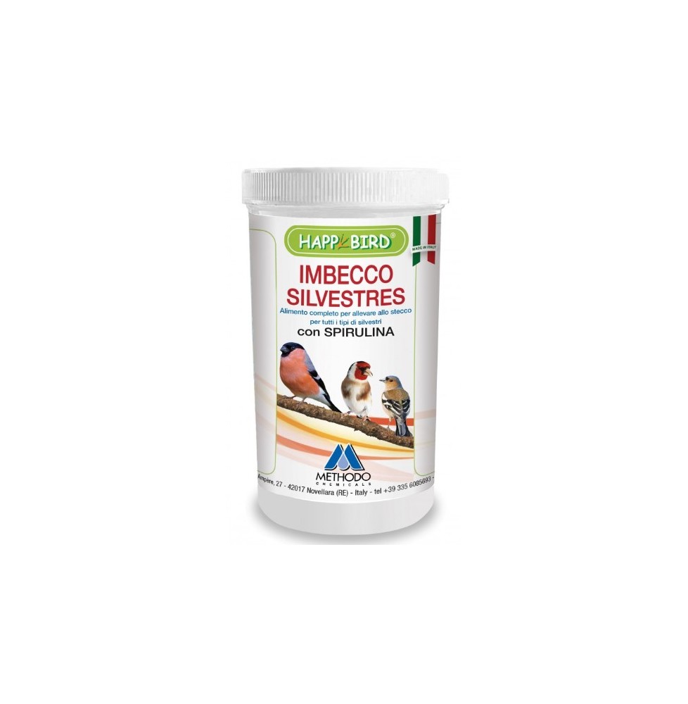 Imbecco Silvestres (Papilla de embuche con spirulina)