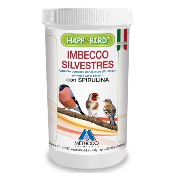 Imbecco Silvestres (Papilla de embuche con spirulina)