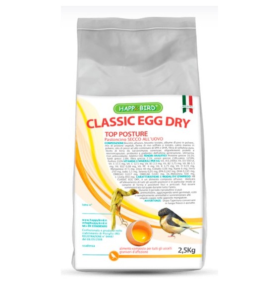 Pasta seca amarilla Classic Egg Dry HappyBird